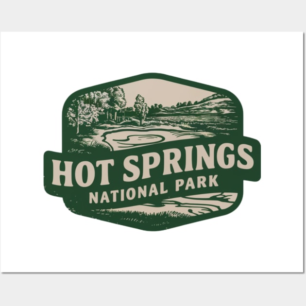 Hot Springs Arkansas Wall Art by Perspektiva